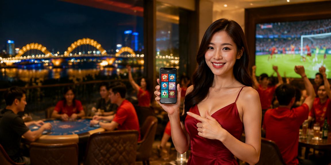 Người chơi tại Đà Nẵng tham gia game bài và xổ số trực tuyến