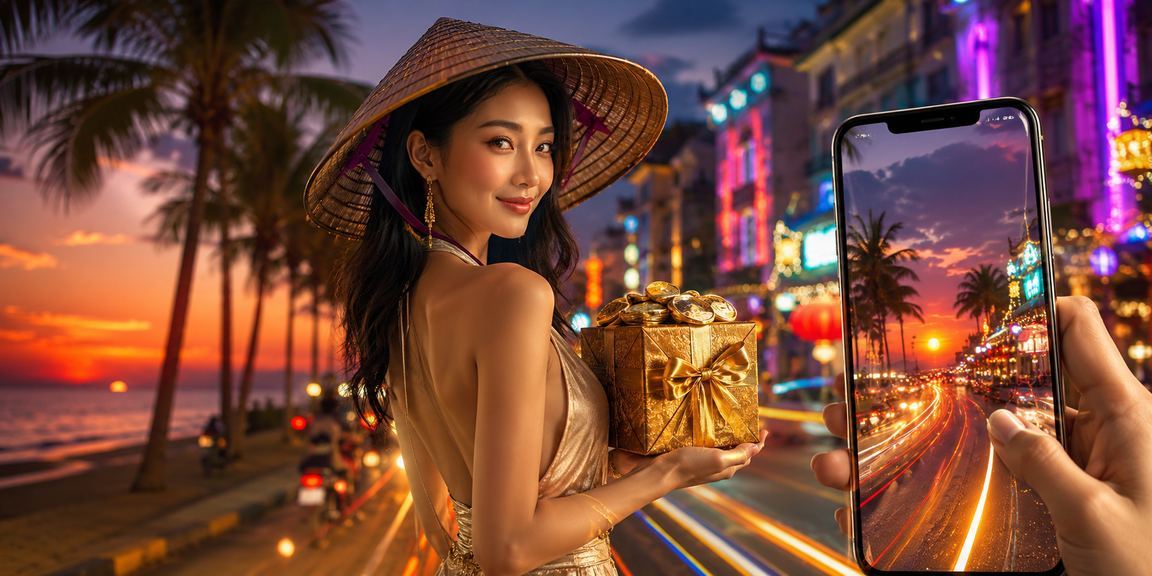 Người chơi tại bãi biển Phú Quốc trải nghiệm casino mới